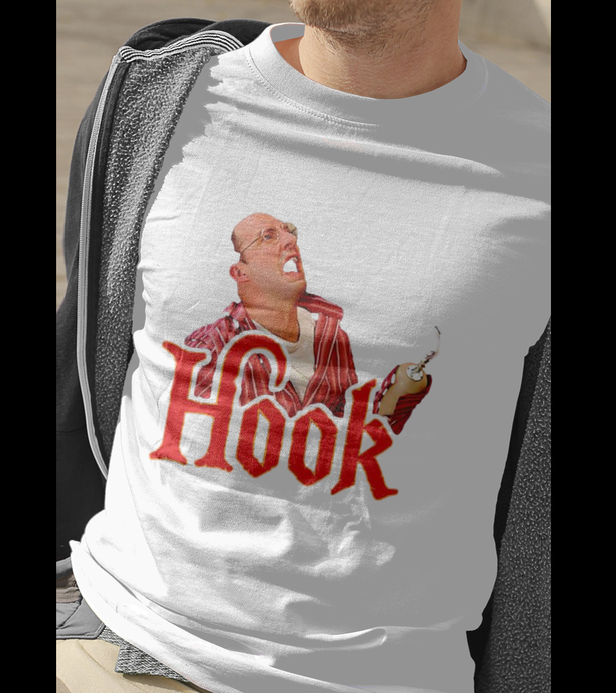 Buster Bluth Hook Screaming Red Striped T-Shirt