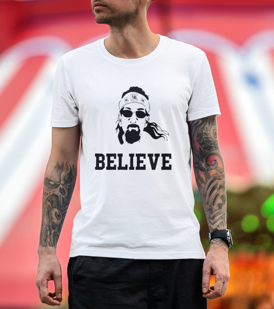Carlton Thompson South Carolina Gamecocks Believe Iconic Fan T-Shirt