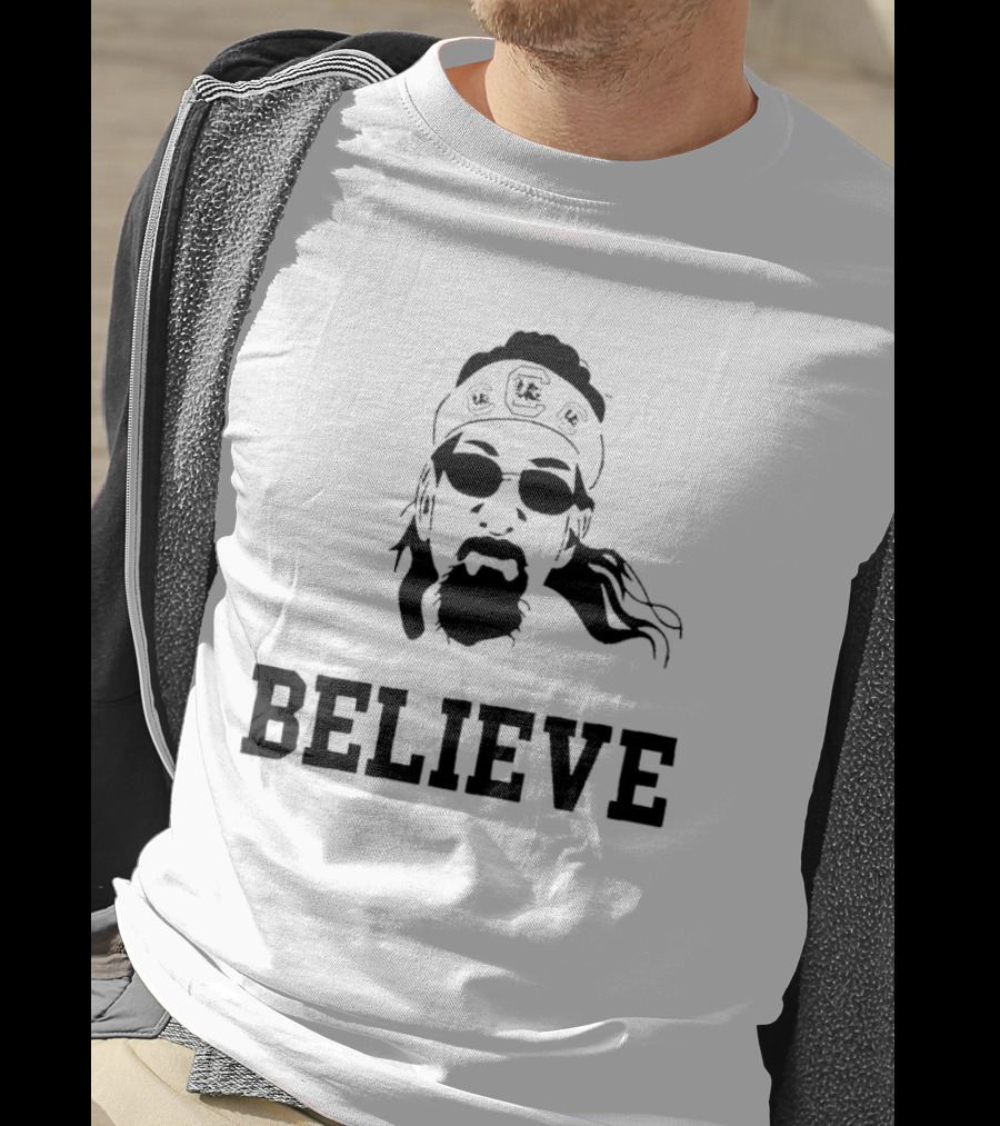 Carlton Thompson South Carolina Gamecocks Believe Iconic Fan T-Shirt