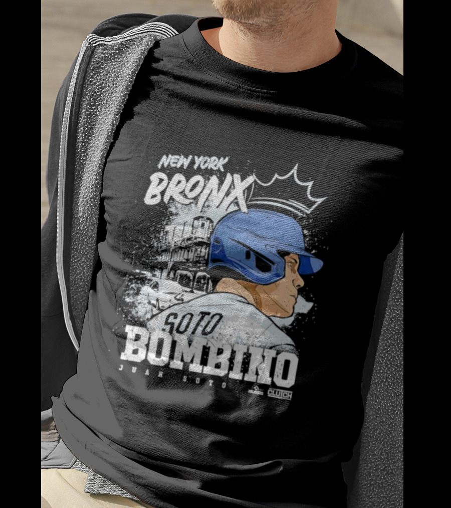 New York Bronx Soto Bombino Juan Soto Clutch Animated T-Shirt