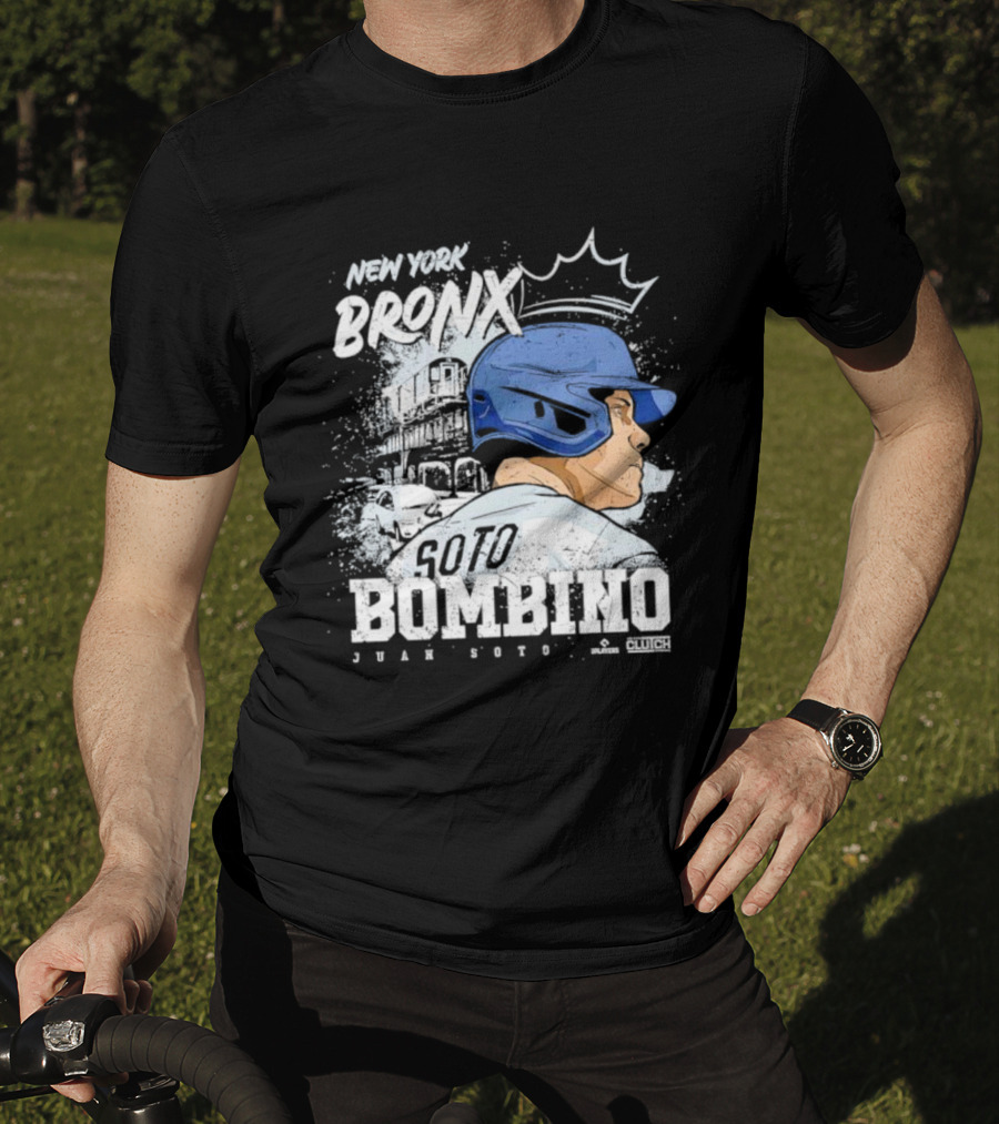 New York Bronx Soto Bombino Juan Soto Clutch Animated T-Shirt