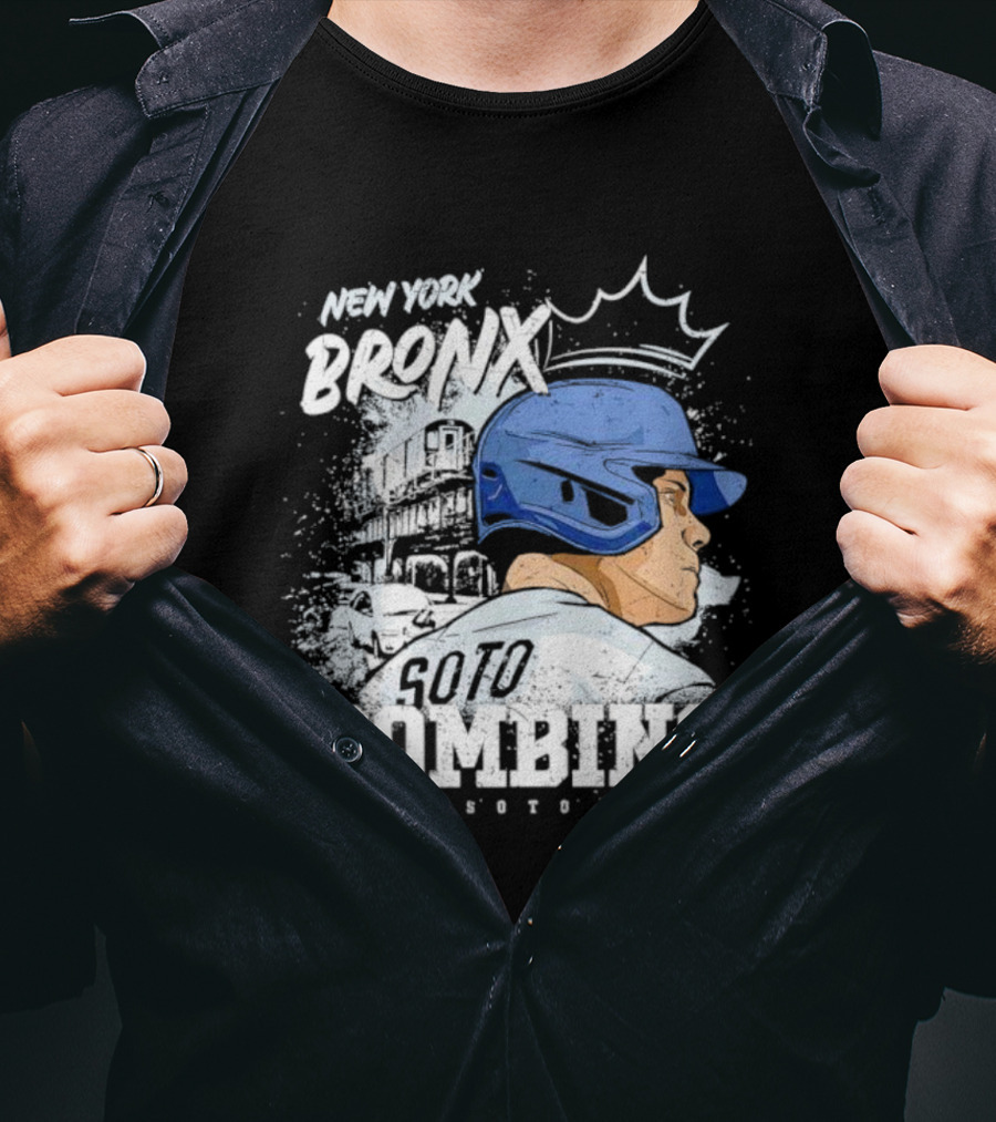 New York Bronx Soto Bombino Juan Soto Clutch Animated T-Shirt