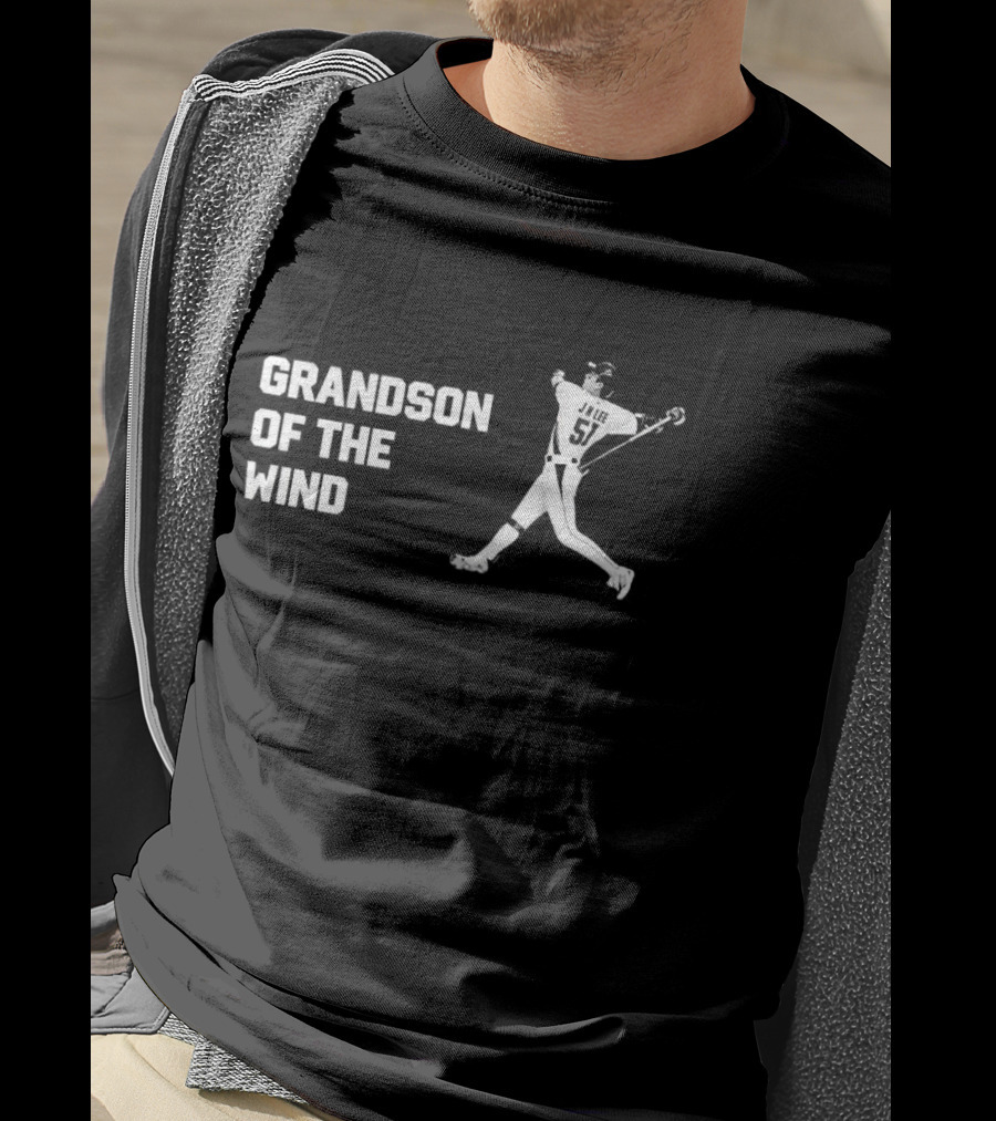 Jung Hoo Lee 51 Grandson Of The Wind Baseball Player T-Shirt