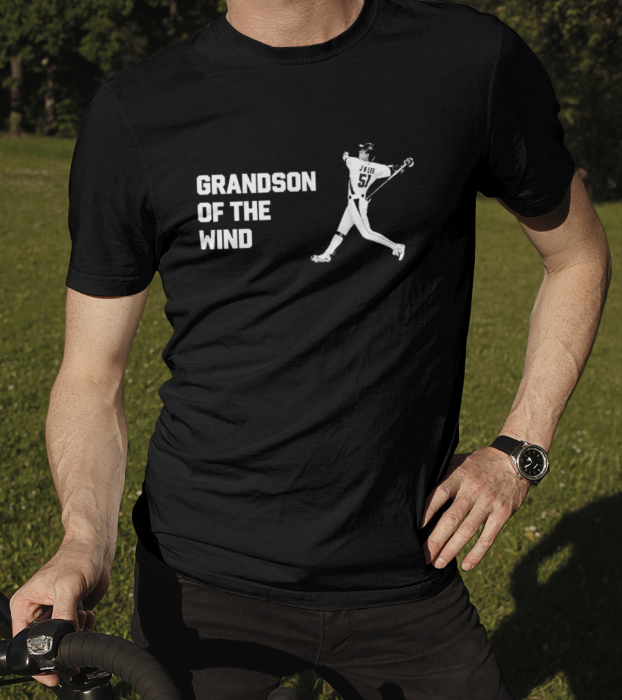 Jung Hoo Lee 51 Grandson Of The Wind Baseball Player T-Shirt
