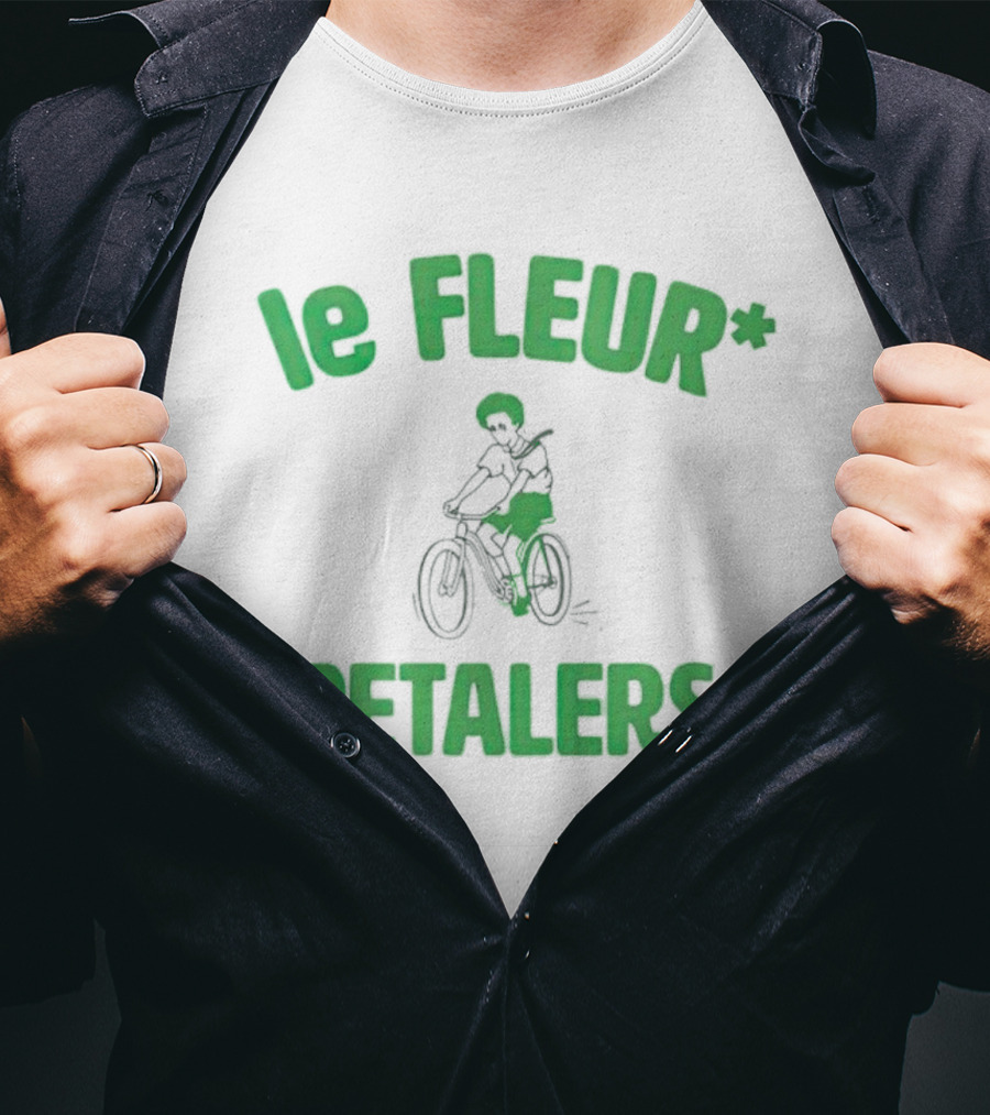 Le Fleur Petalers Bicycle Rider T-Shirt