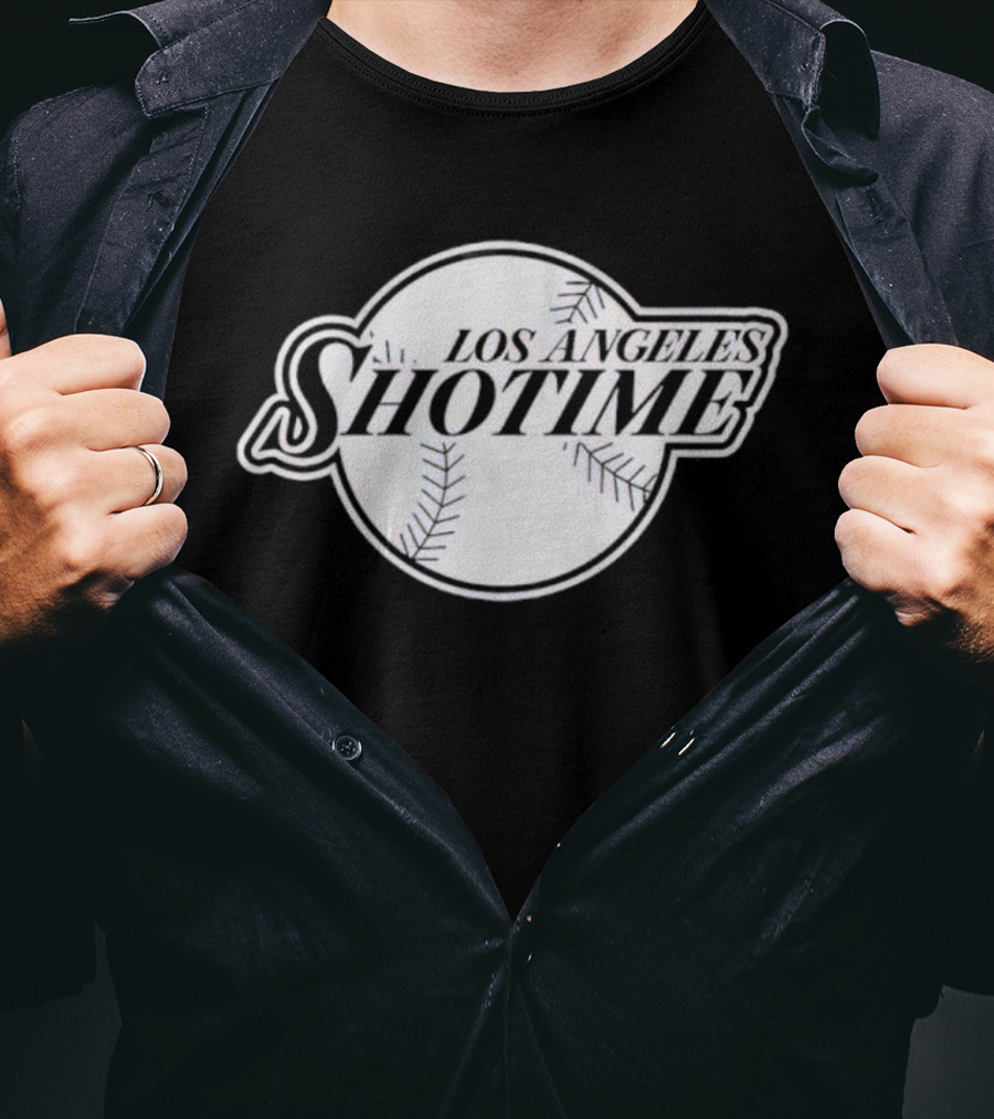 Los Angeles Shotime Shohei Ohtani Baseball T-Shirt