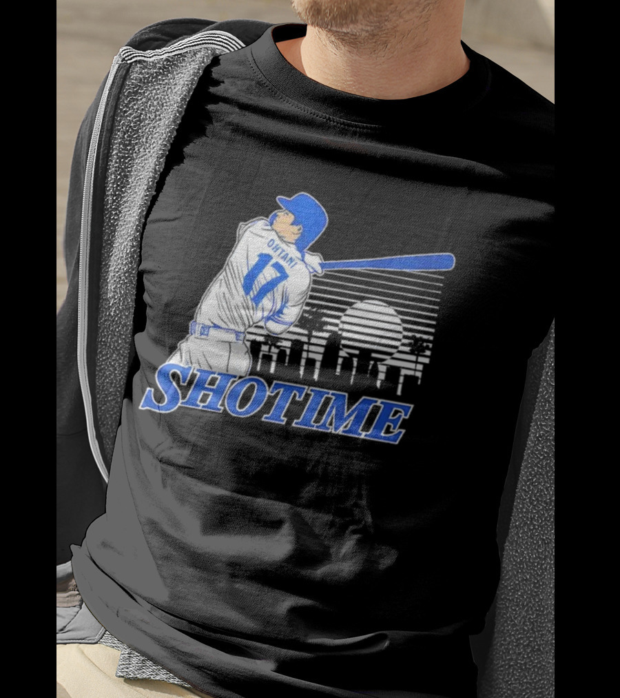 Shohei Ohtani Shotime Skyline Baseball Los Angeles Dodgers T-Shirt
