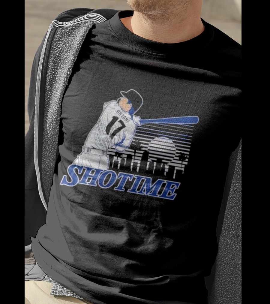 SHOHEI OHTANI SHOTIME 17 Skyline Batter T-Shirt