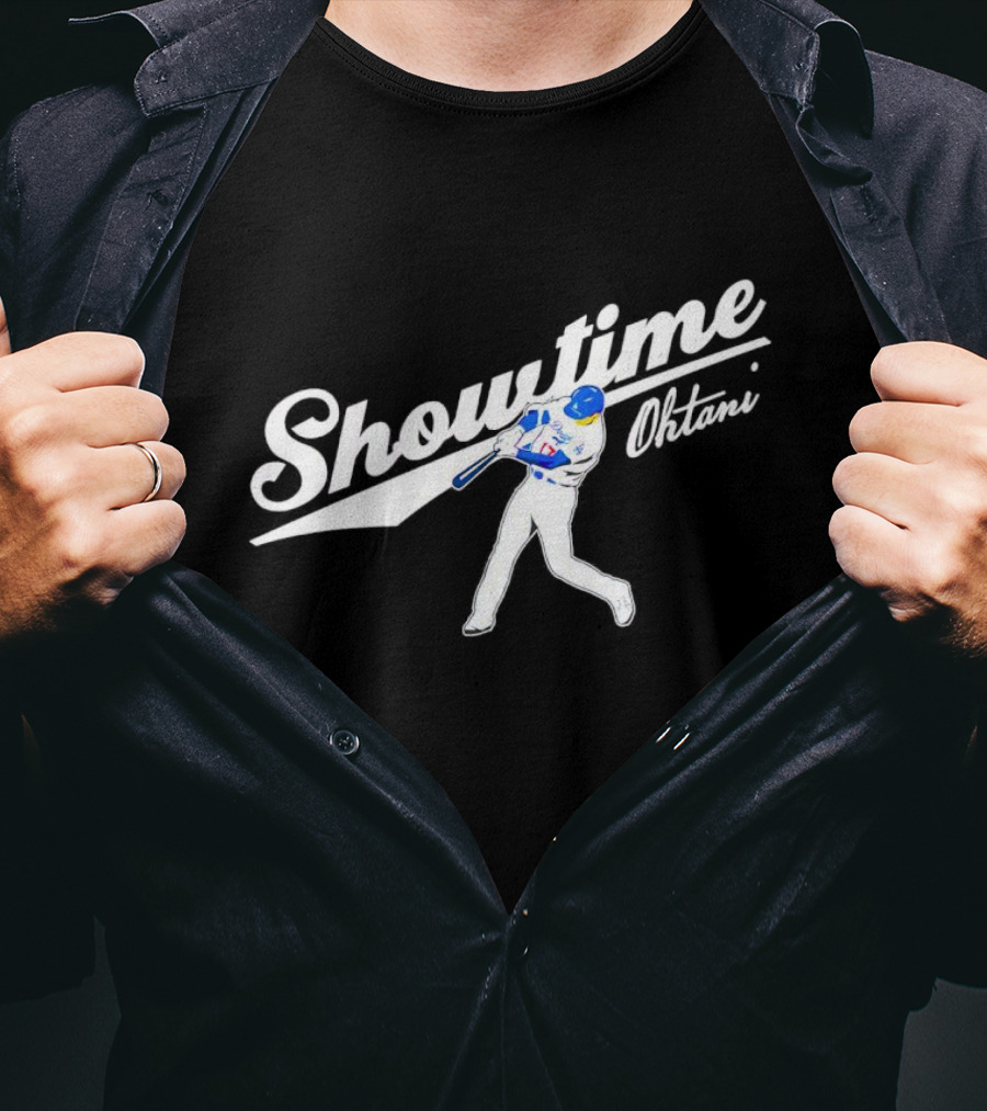 Showtime Ohtani Baseball Swing Iconic T-Shirt