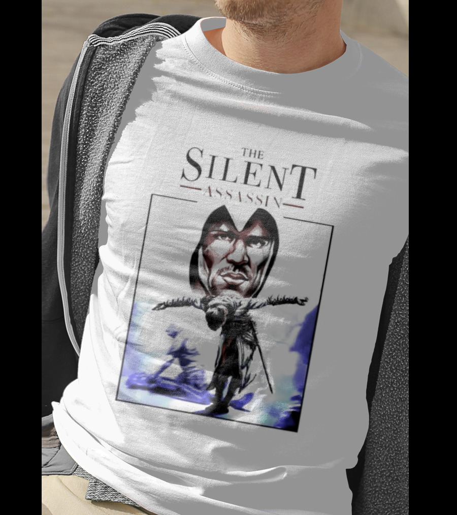 The Silent Assassin Hooded Warrior Embrace T-Shirt