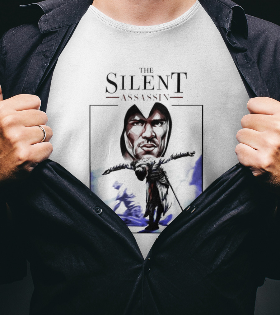 The Silent Assassin Hooded Warrior Embrace T-Shirt