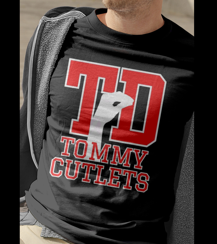 TD Tommy Cutlets Finger Pinch Gesture T-Shirt