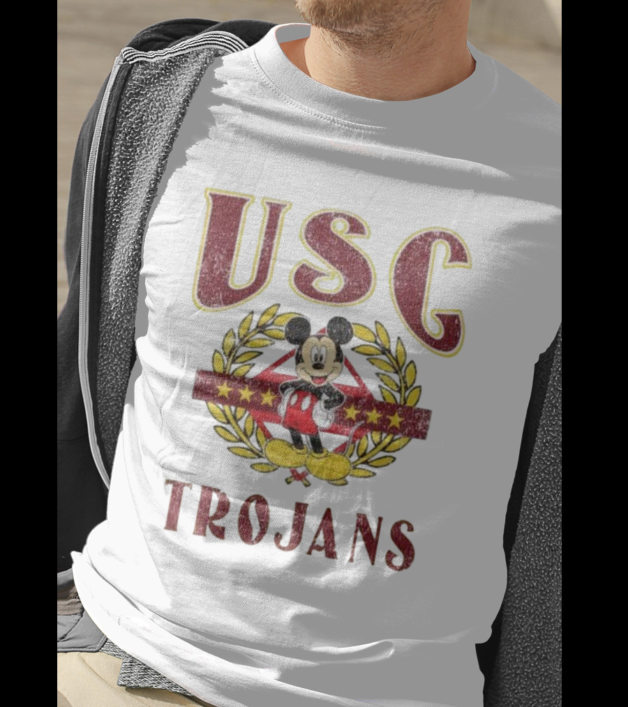 USC Trojans Disney Mickey Mouse T-Shirt