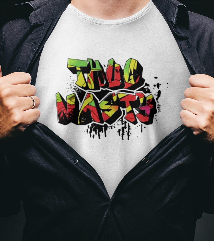 Bryce Mitchell Thug Nasty Bold Graffiti T-Shirt