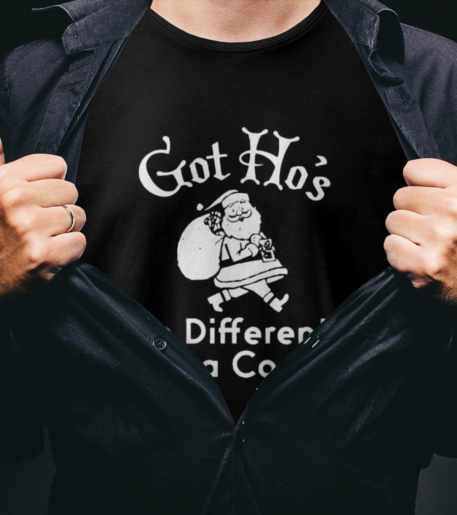 Got Ho’s In Different Area Codes Santa Claus T-Shirt