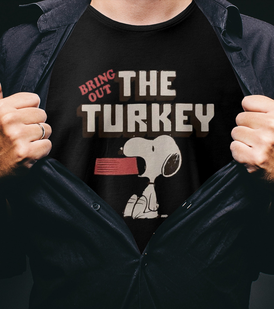Bring Out The Turkey Snoopy Peanuts Thanksgiving Classic T-Shirt