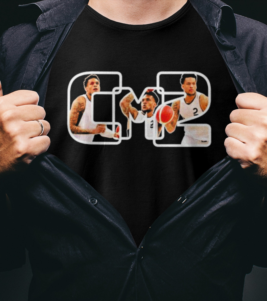 Cleveland Hubert Melvin CMP Basketball Number 2 T-Shirt