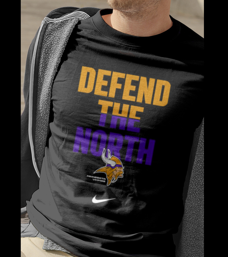 Minnesota Vikings Defend The North T-Shirt