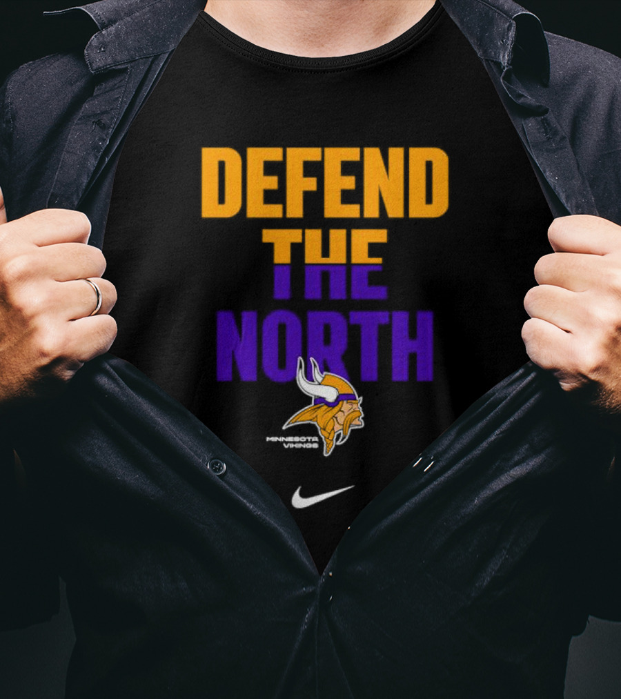 Minnesota Vikings Defend The North T-Shirt