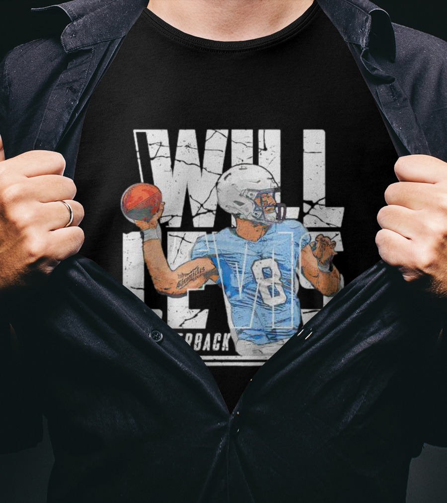 Will Levis Quarterback Tennessee Titans Football Player T-Shirt
