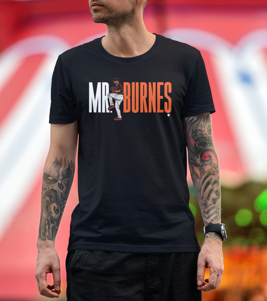 MR. BURNES Corbin Burnes Baseball Player T-Shirt