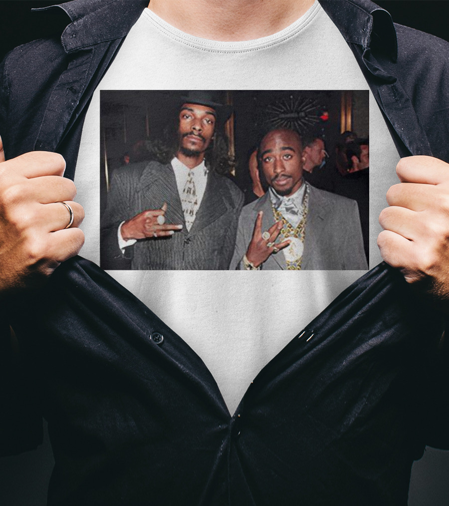 2Pac And Snoop Dogg Iconic Style And Collaboration T-Shirt