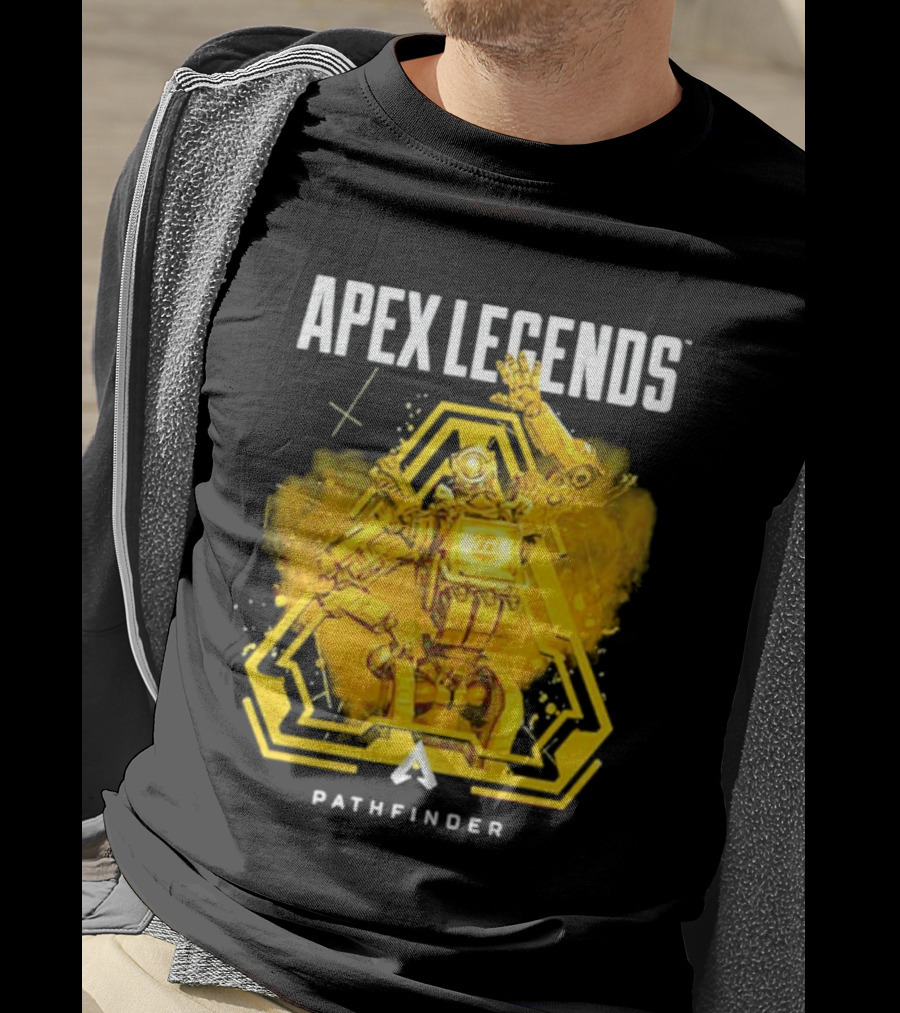 Apex Legends Pathfinder Yellow Tech T-Shirt