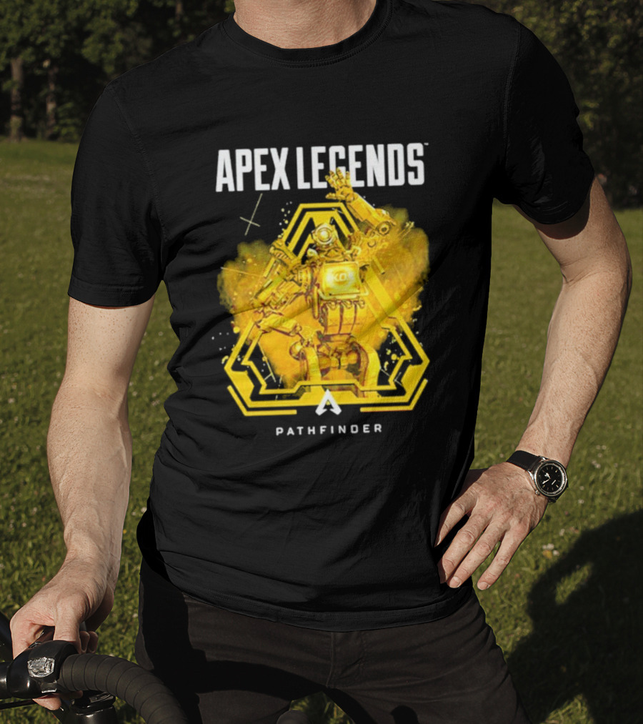 Apex Legends Pathfinder Yellow Tech T-Shirt