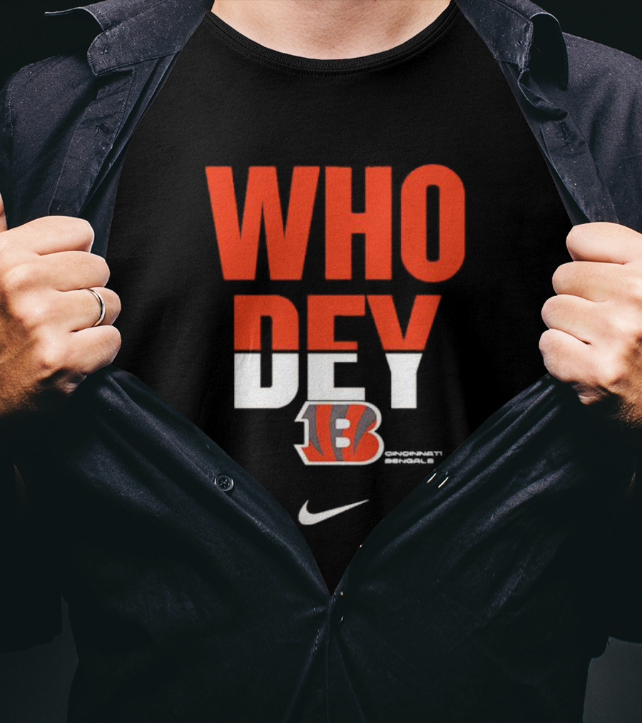 Cincinnati Bengals Who Dey T-Shirt