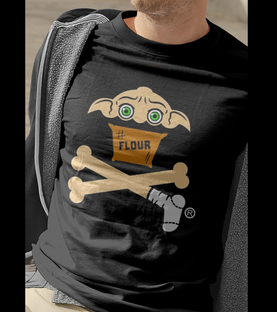 Kitchen Elf Crossbones Preorder Flour Iconic T-Shirt