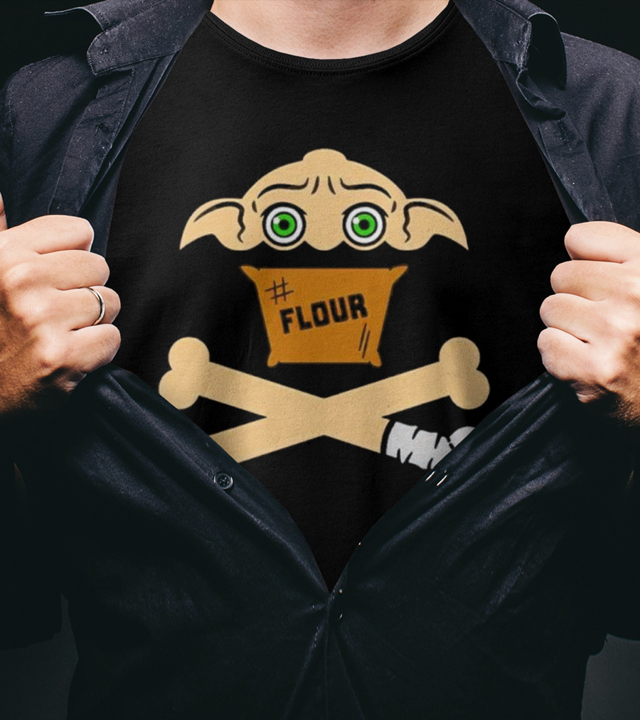 Kitchen Elf Crossbones Preorder Flour Iconic T-Shirt