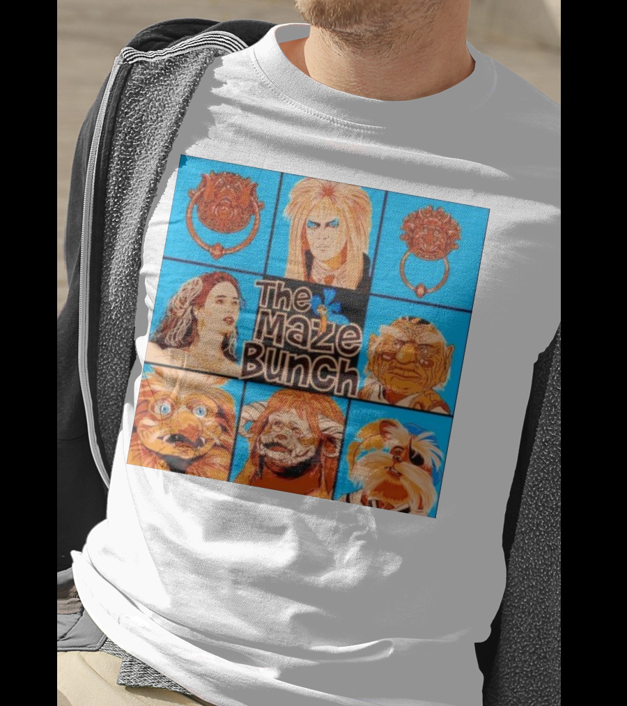 The Maze Bunch Labyrinth Tribute Icons T-Shirt