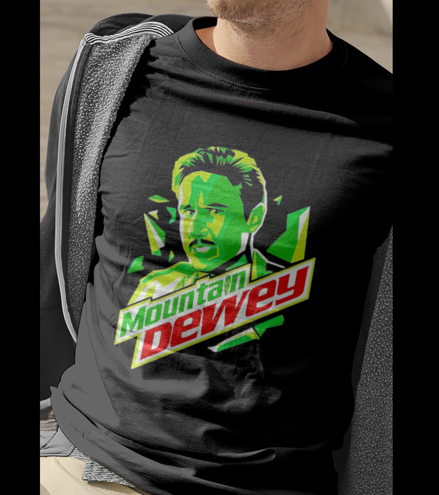 Mountain Dewey Riley Retro Green T-Shirt
