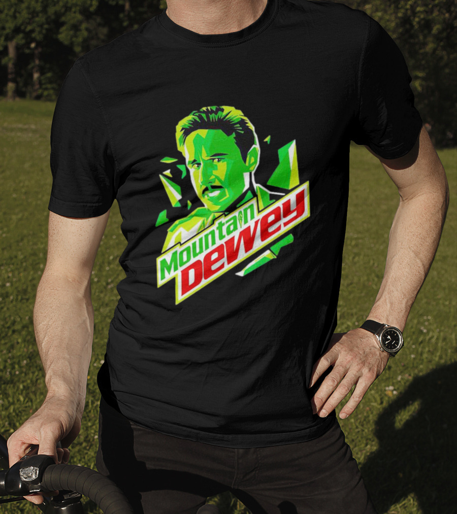 Mountain Dewey Riley Retro Green T-Shirt