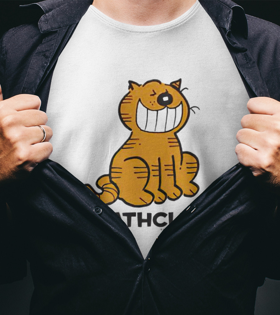 Heathcliff Cartoon Character Grinning T-Shirt
