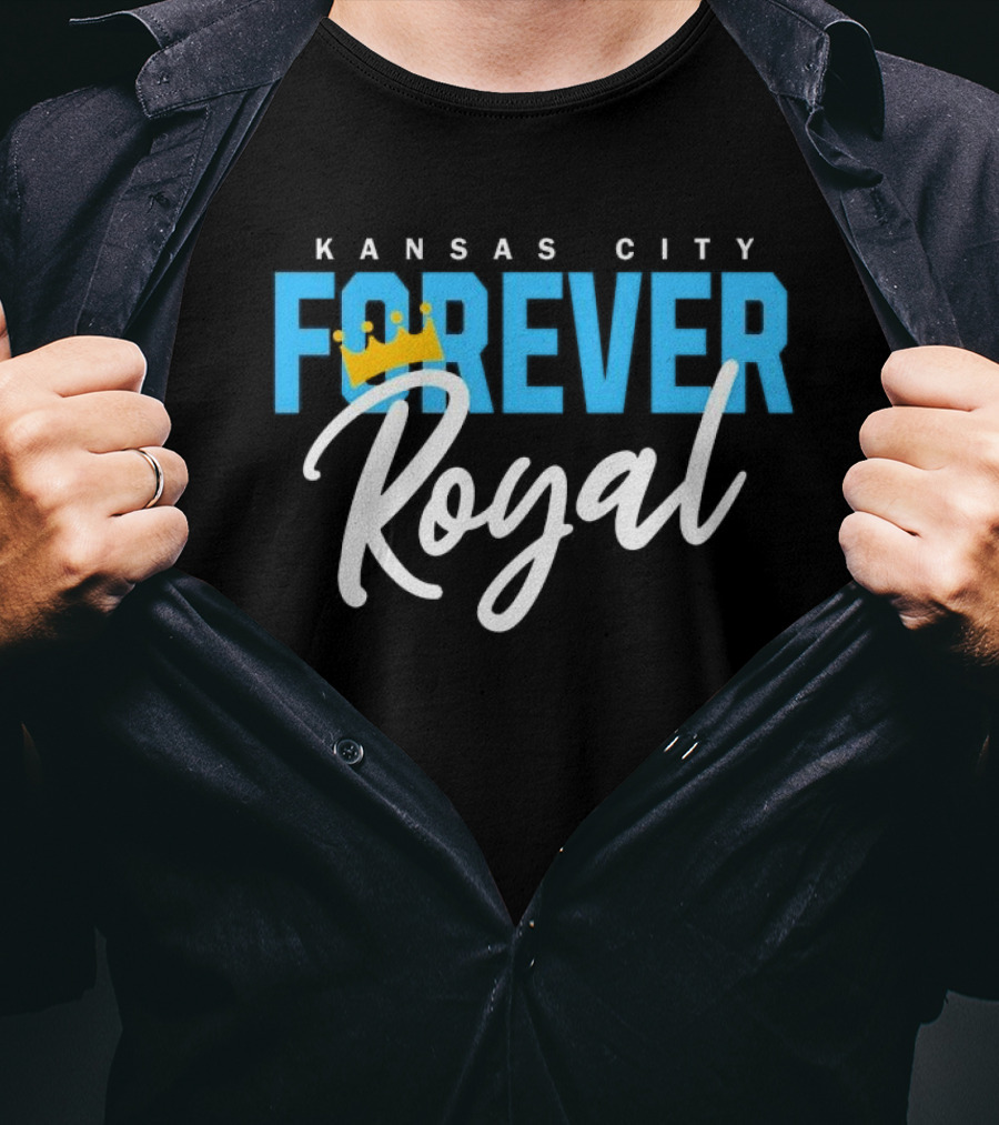 Kansas City Crown Forever Royal T-Shirt