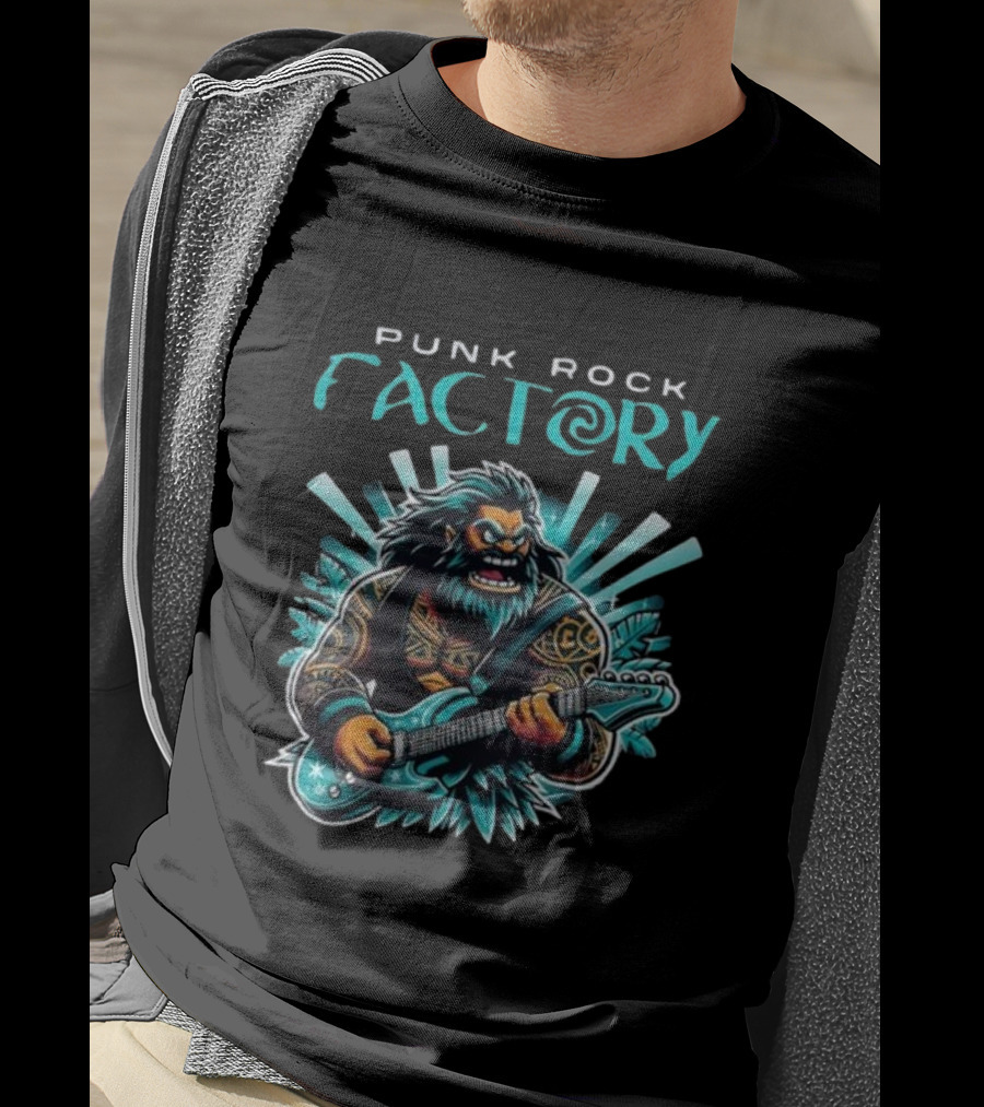 Punk Rock Factory Yeti Guitarist T-Shirt