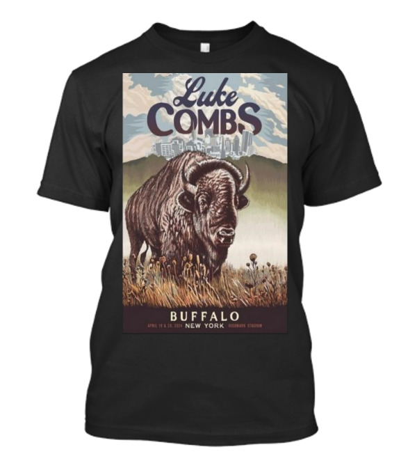 Luke Combs Buffalo New York Highmark Stadium April 19-20 T-Shirt