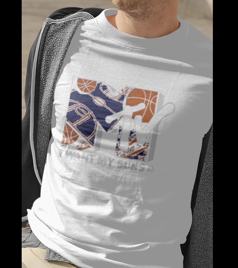 I Want My Suns MTV Phoenix Basketball T-Shirt
