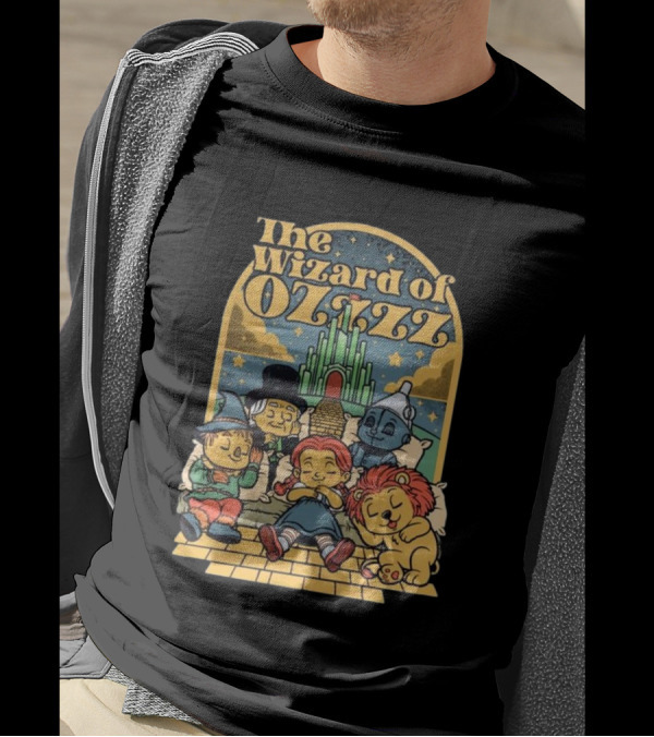 The Wizard Of Ozzzz All Characters Sleeping By Emerald City T-Shirt