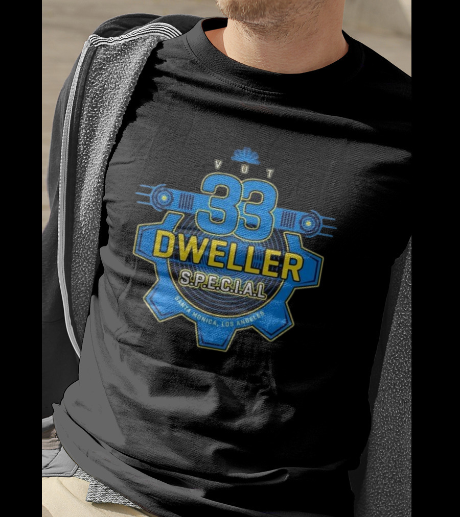 Vault 33 Dweller S.P.E.C.I.A.L. Santa Monica Los Angeles Fallout TV T-Shirt