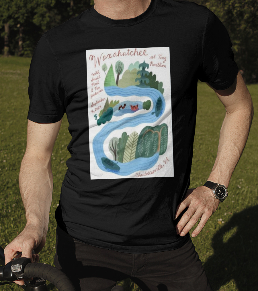 Waxahatchee At Ting Pavilion With Snail Mail And MJ Lenderman Charlottesville VA September 8 T-Shirt