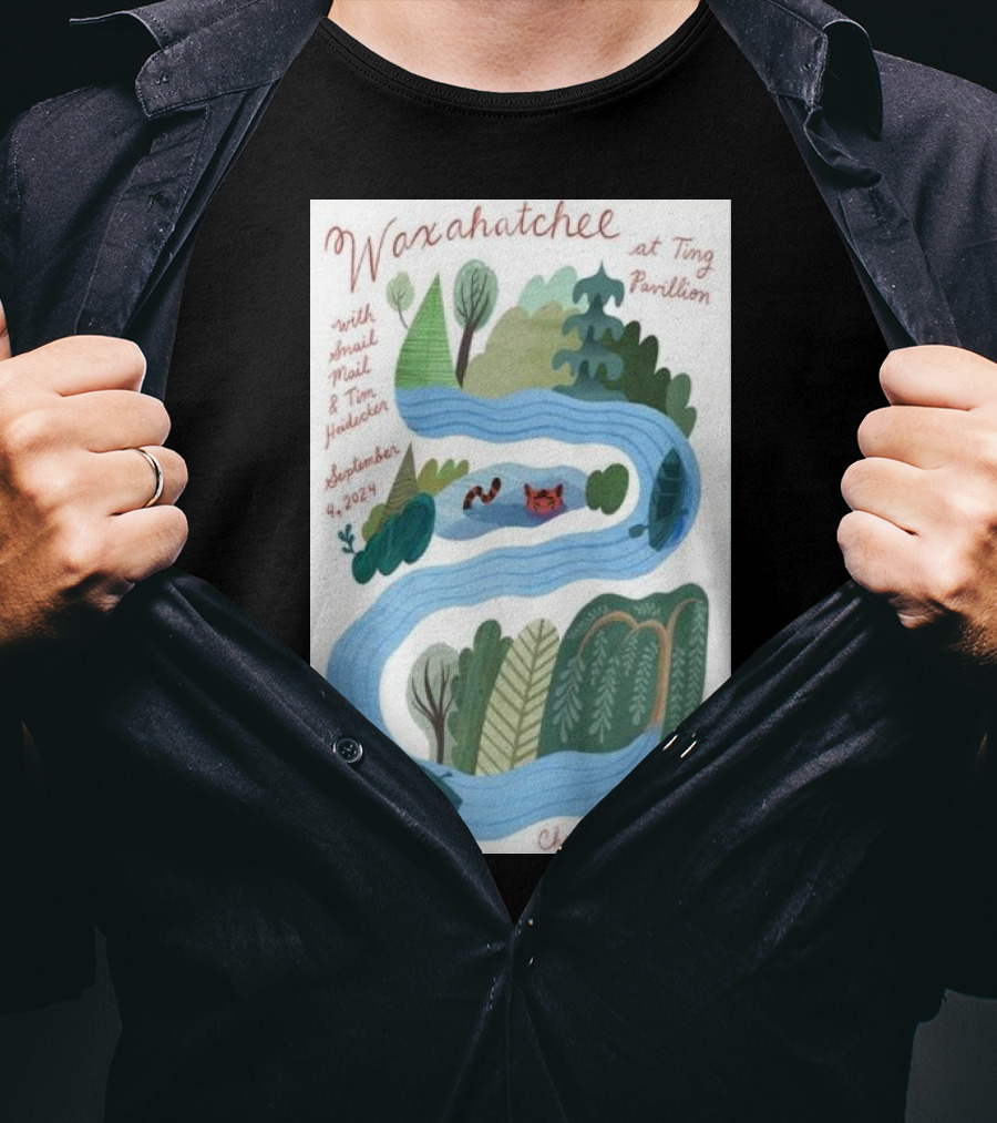 Waxahatchee At Ting Pavilion With Snail Mail And MJ Lenderman Charlottesville VA September 8 T-Shirt