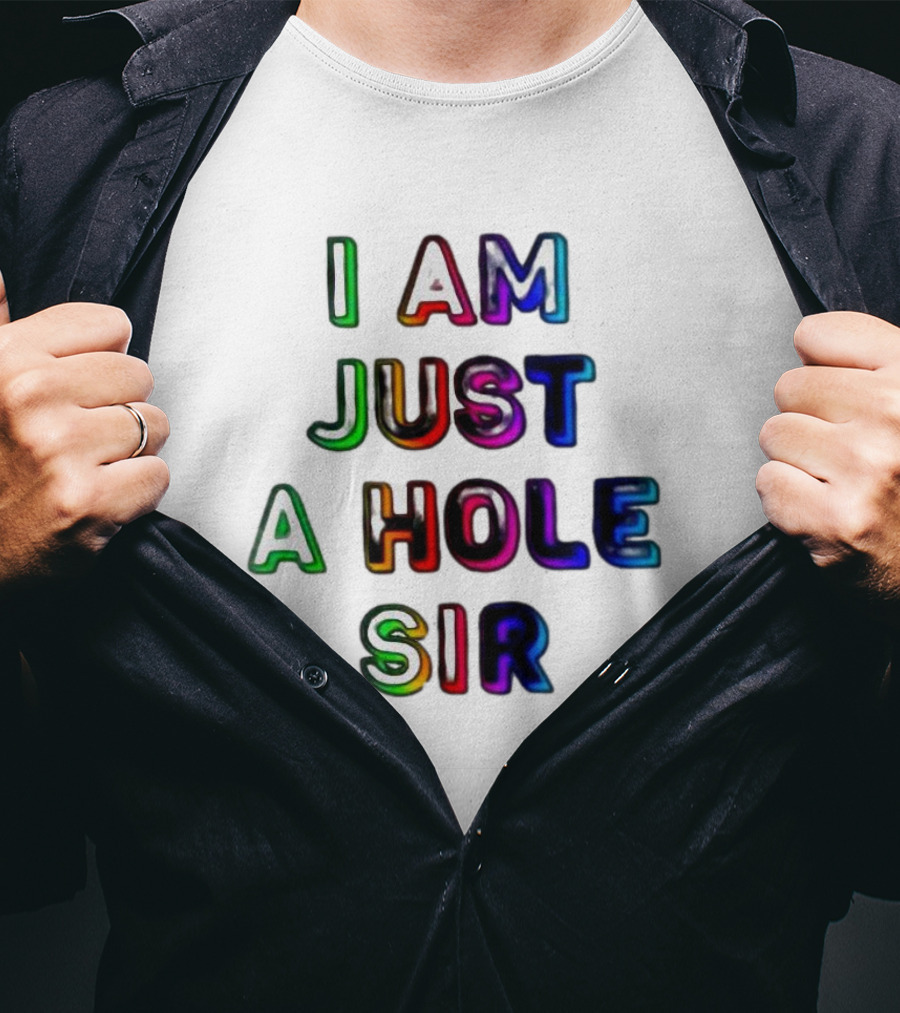 I Am Just A Hole Sir T-Shirt