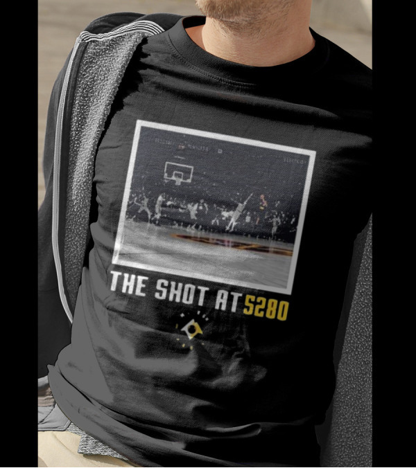 Denver Nuggets The Shot At 5280 Basketball Moment T-Shirt