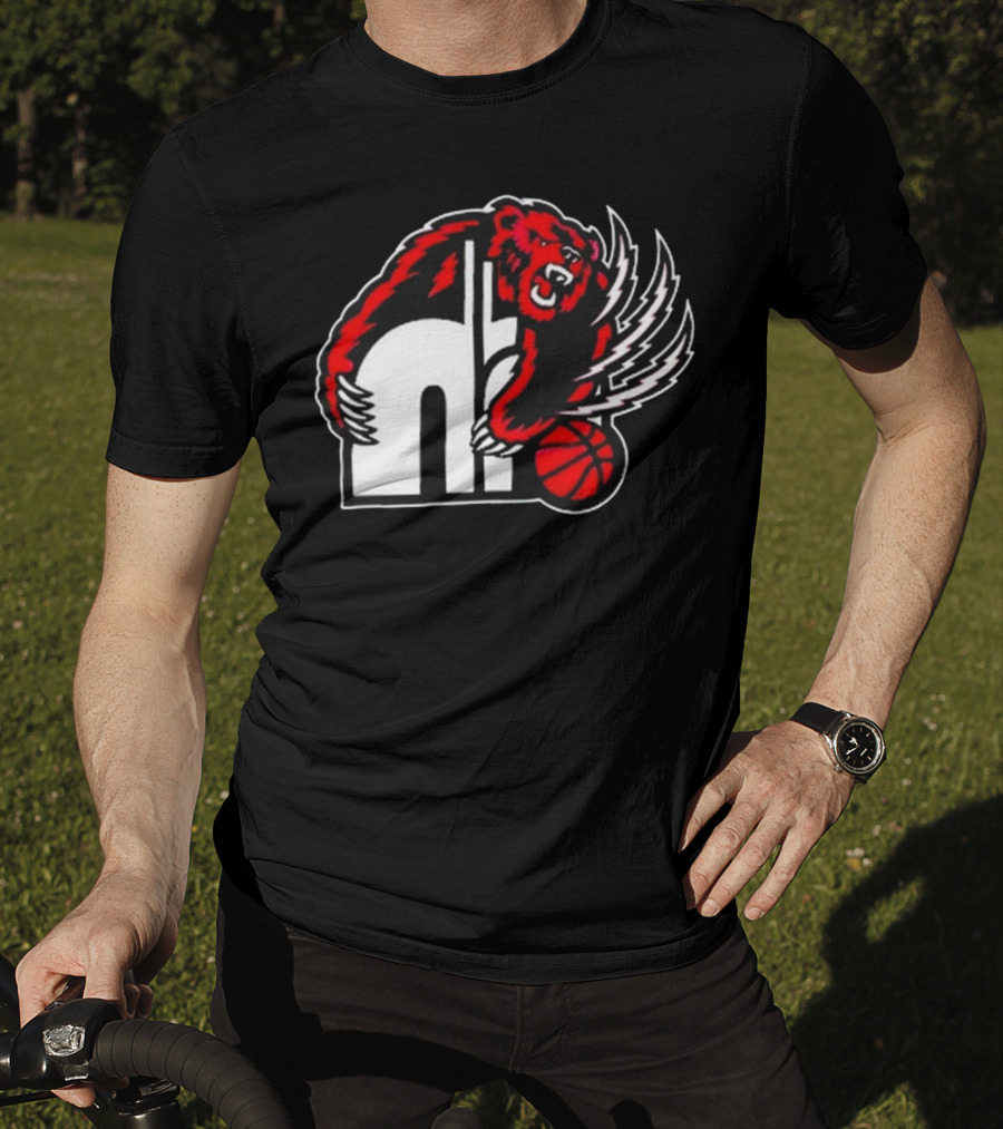 Konchjitty55 Hustle Bear Claw Basketball T-Shirt