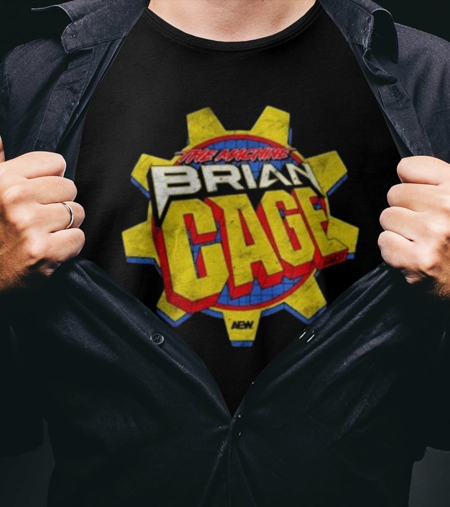 The Machine Brian Cage 97 AEW Gear T-Shirt