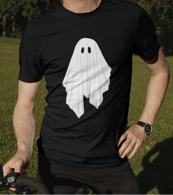 Adam Berry Glow-In-The-Dark Ghost White Sheet Specter T-Shirt