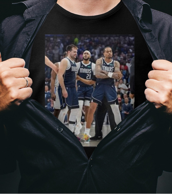 Daniel Gafford Luka Doncic PJ Washington Mavs I’m Standing On Business T-Shirt
