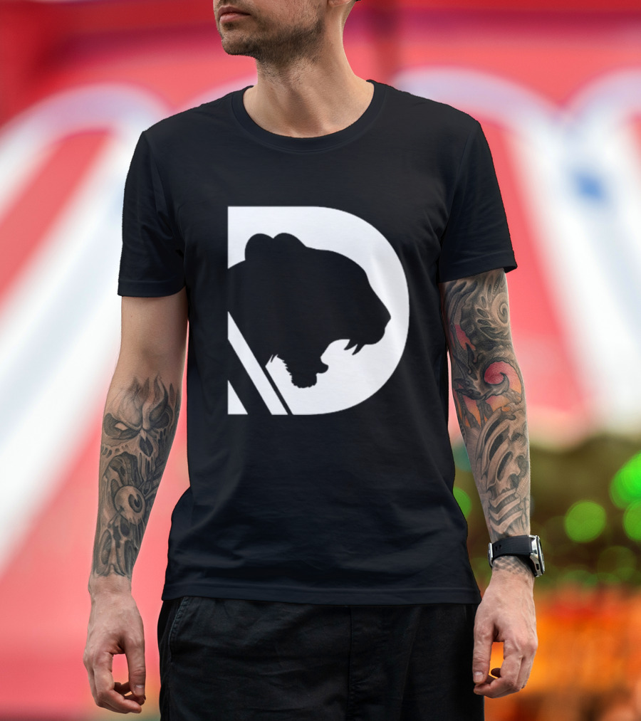 Florida Democrats Panther Logo with Letter D John Fetterman T-Shirt
